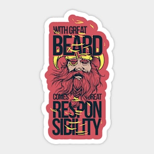 K&N BEARD Sticker